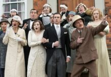 Jimmy Carr’s British spoof Fackham Hall is witty and bawdy