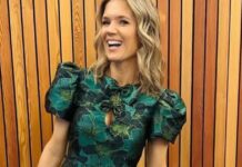 Charlotte Hawkins’ dress has £40 off in the sale