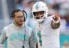 Dolphins coach mulls benching Tua Tagovailoa amid QB’s struggles