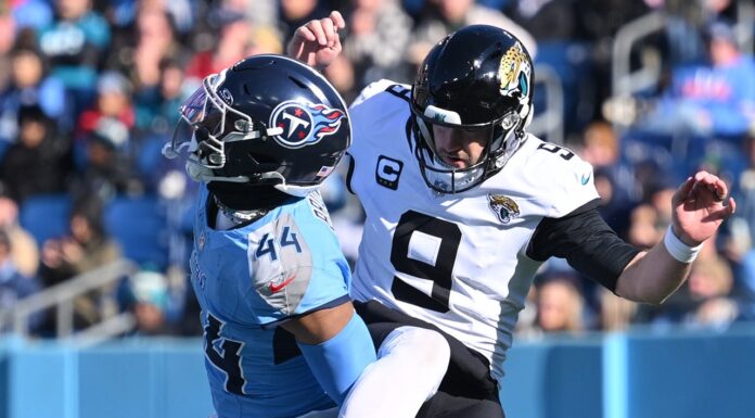 Jaguars’ Logan Cooke nominated for Walter Payton award amid allegations