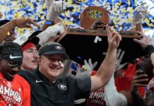 Georgia ends Alabama’s SEC title run, eyes playoff bye week