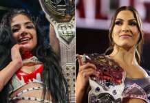 WWE NXT rising stars receive their flowers from wrestling colleague