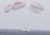 Astronauts return to Earth with Pacific splashdown following 5-month ISS mission