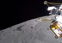 Lunar lander’s status unknown after it touches down on the moon