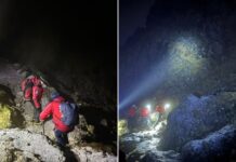 Hikers rescued from England’s highest mountain allegedly skip hotel bill