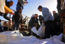 A Gaza, 12 morts dans les bombardements israéliens parmi les plus meurtriers depuis le début du cessez-le-feu, selon le ministère de la santé de l’enclave