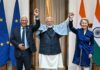 L’Inde et l’UE concluent un accord de libre-échange qui réduit les droits de douane dans de nombreux secteurs