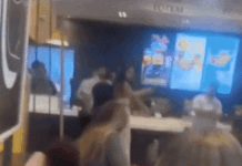 McDonald’s Customer Throws Flying Kick at Employee During Fight in Brazil