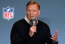 NFL commissioner faces questions about team co-owner’s Epstein emails