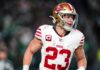 49ers’ Christian McCaffrey wins NFL’s Salute to Service Award: ‘Huge honor’