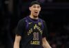 NBA news: Lakers’ Jaxson Hayes suspended for striking Wizards mascot