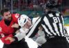 Olympics: Canada’s Tom Wilson ejected from hockey game for fighting