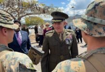 Le chef du commandement militaire américain pour l’Amérique latine a visité le Venezuela et rencontré sa présidente