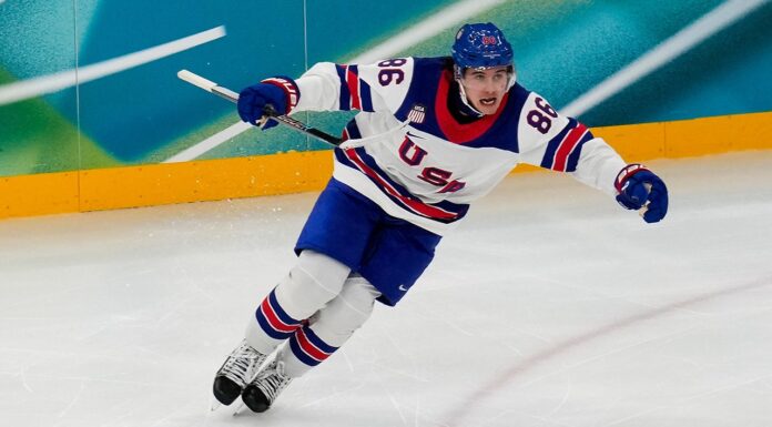 Team USA men’s hockey wins gold medal in overtime against Canada at Winter Olympics