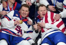 Team USA’s Tkachuk brothers keep first responders in mind after gold medal