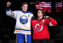Tage Thompson Responds To MAGA Hat Criticism After Olympic Gold