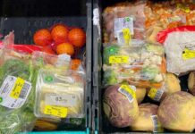 I shopped at Sainsbury’s at unexpected time and found so many yellow stickers