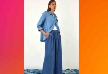 Roman ‘chic and comfortable £32 spring trousers now £21