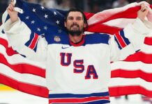 Connor Hellebuyck heroics help Team USA to gold medal in Milan