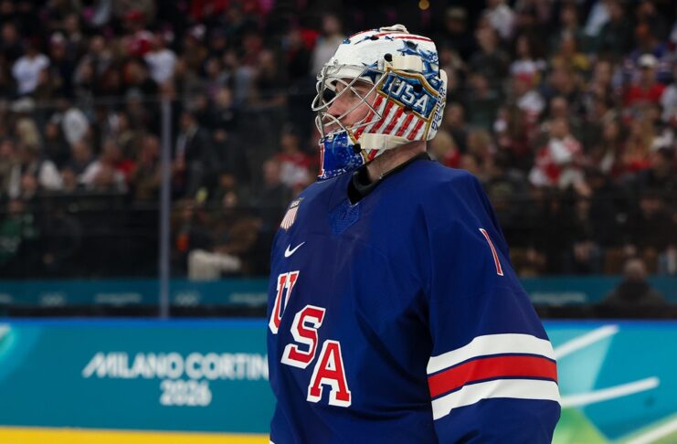 Team USA’s Jeremy Swayman says players should’ve ‘reacted differently’ to Trump