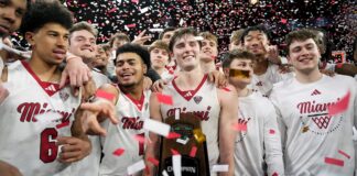 Miami (Ohio) improves to 30-0, clinches share of MAC title