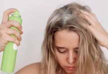 Don’t use dry shampoo on greasy hair as makeup item works much better