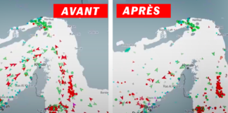 les images du détroit d’Ormuz montrent comment la guerre affecte le trafic maritime mondial