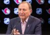 Gary Bettman defends US men’s hockey team after Trump’s quip about women’s squad