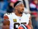 NFL news: Myles Garrett slapped with 9th traffic citation